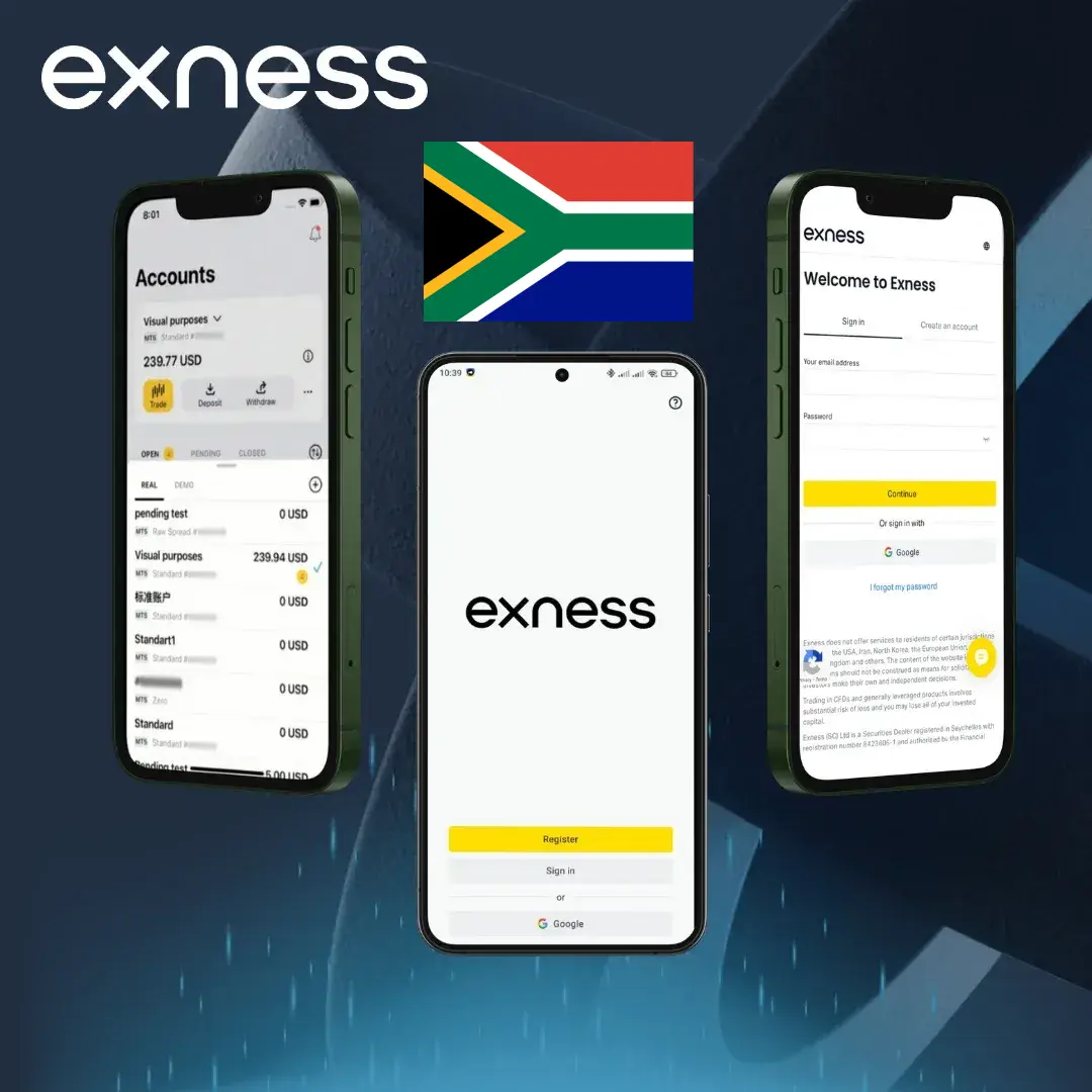How to Sign Up with Exness in South Africa